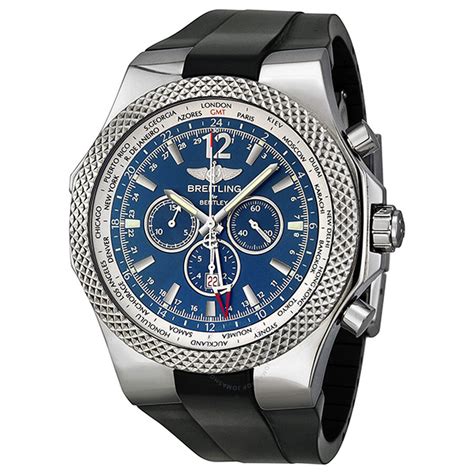 breitling bentley chronograph gmt blue|Breitling Bentley 2024 price.